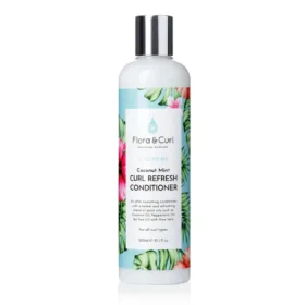Flora and Curl Coconut Mint Refresh Conditioner 300ml